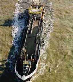 Contracting company for sand and shingle dredging at sea